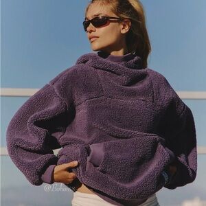 NEW Free People Scout it Out Fleece Pullover